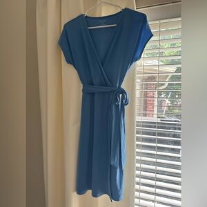 NWOT Nine West professional Blue Wrap Dress